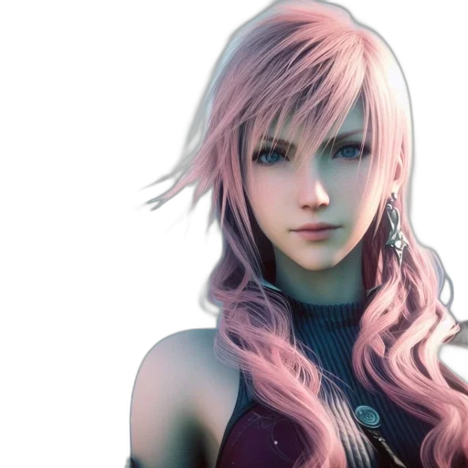 face, concept art, photorealistic, fantasy art, 3d render, pastel, dark, monochrome transparent PNG cut-out