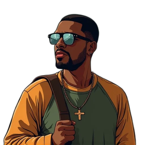 jacket, cartoon, pixel art, comic book art transparent PNG cut-out
