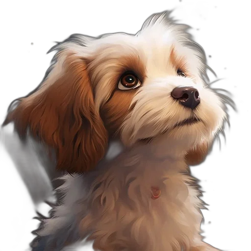 animal, staff, face, photorealistic, oil painting, watercolor, concept art, illustration transparent PNG cut-out
