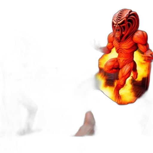 dragon, creature, mask, staff, concept art, 3d render, fantasy art, pixel art transparent PNG cut-out