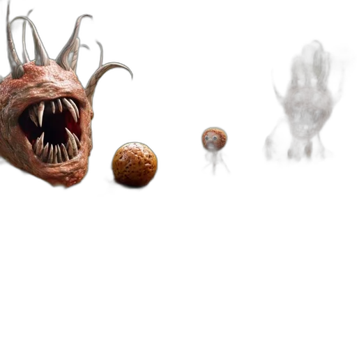 creature, mask, animal, dragon, concept art, 3d render, fantasy art, photorealistic transparent PNG cut-out