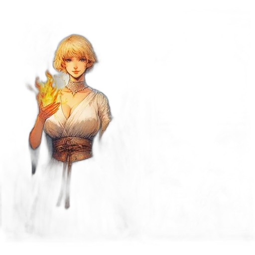 staff, dress, weapon, sword, fantasy art, concept art, pixel art, 3d render transparent PNG cut-out