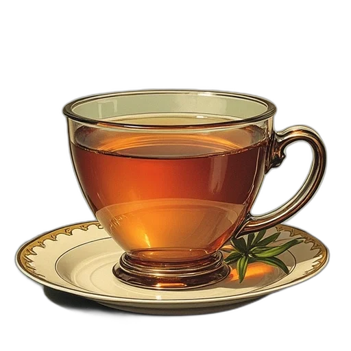 food, photorealistic, vintage, tea transparent PNG cut-out