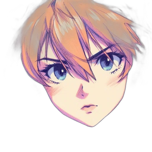 face, mask, hair, crown transparent PNG cut-out