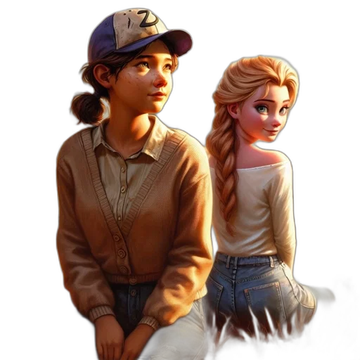 hat, jacket, concept art, pixel art, photorealistic, oil painting, fire, forest transparent PNG cut-out