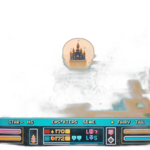 staff, weapon, concept art, pixel art, vaporwave, fantasy art, fog, outer space transparent PNG cut-out