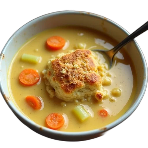 food, bowl, filled, creamy, soup, containing, chunks, carrots transparent PNG cut-out