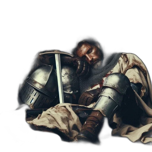 sword, weapon, fantasy art, concept art, photorealistic, watercolor, man, medieval transparent PNG cut-out
