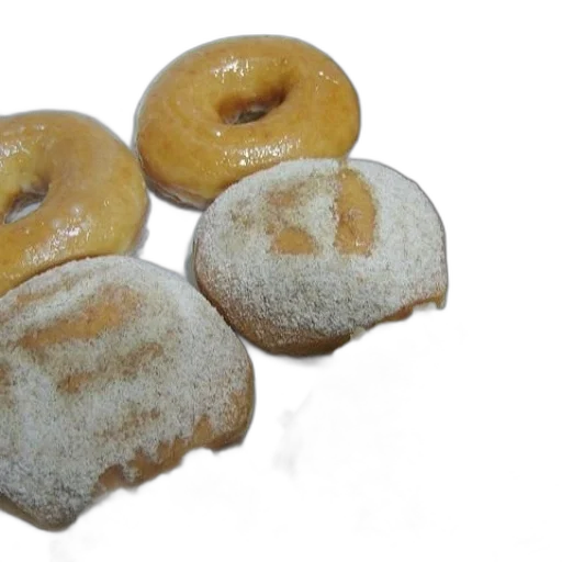 food, crown, jewelry, 3d render, photorealistic, box, assorted, donuts transparent PNG cut-out