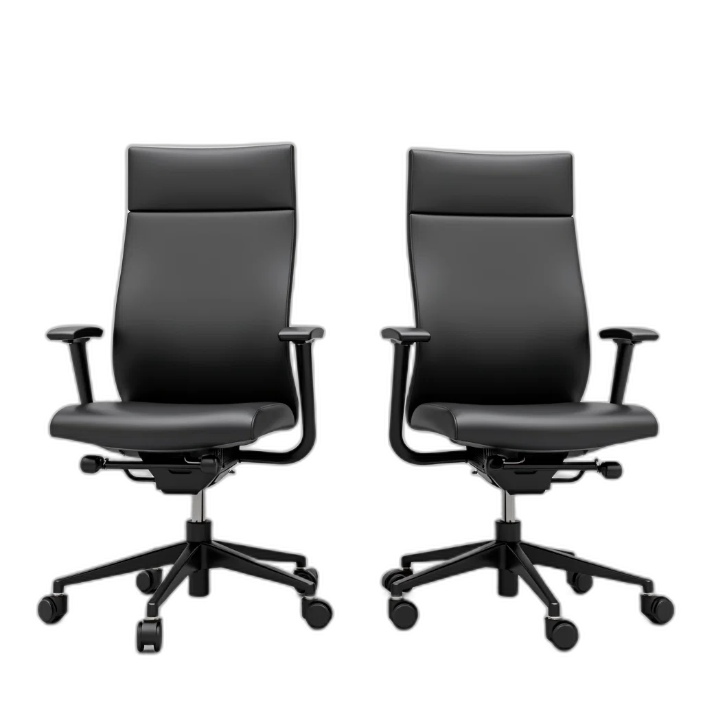 furniture, staff, robot, 3d render, photorealistic, concept art, pair, black transparent PNG cut-out