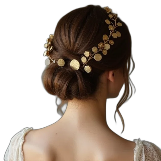 jewelry, crown, dress, staff transparent PNG cut-out