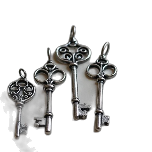 jewelry, staff, key, charms transparent PNG cut-out