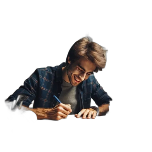 jacket, face, hair, photorealistic, concept art, cartoon, watercolor, inside transparent PNG cut-out