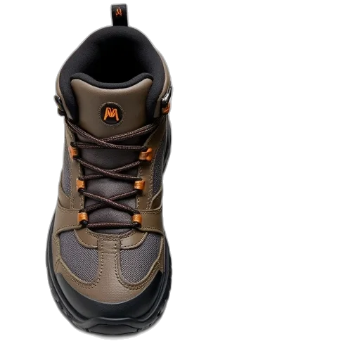 shoes, merrells, men, hiking transparent PNG cut-out