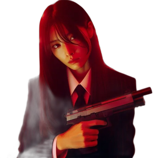 weapon, staff, anime, photorealistic, comic book art, concept art, fire, neon lights transparent PNG cut-out