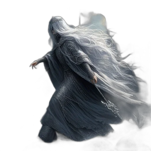 dragon, hair, creature, dress, concept art, fantasy art, photorealistic, 3d render transparent PNG cut-out