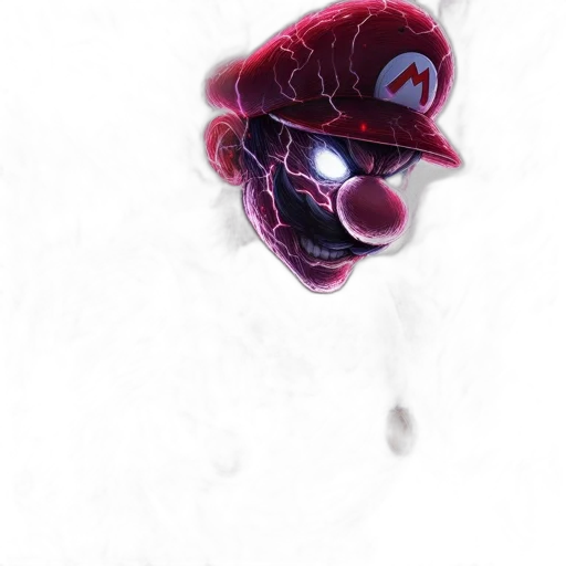 mask, face, crown, flower, concept art, 3d render, photorealistic, pixel art transparent PNG cut-out