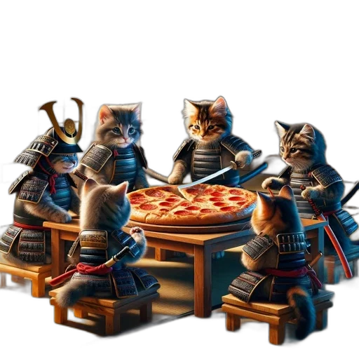 food, furniture, staff, concept art, fantasy art, 3d render, fire, cats transparent PNG cut-out
