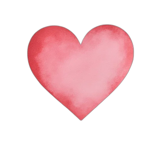 watercolor, photorealistic, pencil sketch, red transparent PNG cut-out