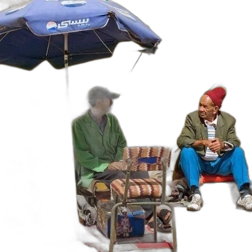 umbrella, furniture, jacket, hat transparent PNG cut-out