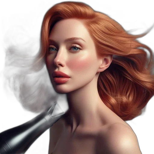 hair, face, weapon, photorealistic, fantasy art, concept art, oil painting, fire transparent PNG cut-out