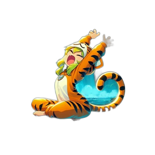 animal, creature, staff, dragon, concept art, pixel art, 3d render, fantasy art transparent PNG cut-out