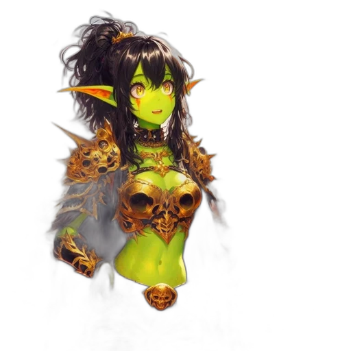 staff, mask, dragon, fantasy art, concept art, pixel art, comic book art, green transparent PNG cut-out