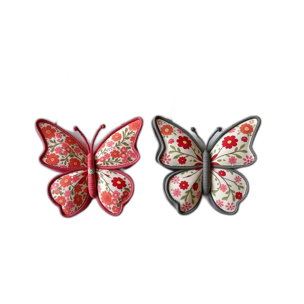 jewelry, mask, crown, flower, 3d render, photorealistic, pair, small transparent PNG cut-out