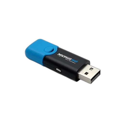 black, blue, usb, flash, drive, brand, name, magnum transparent PNG cut-out