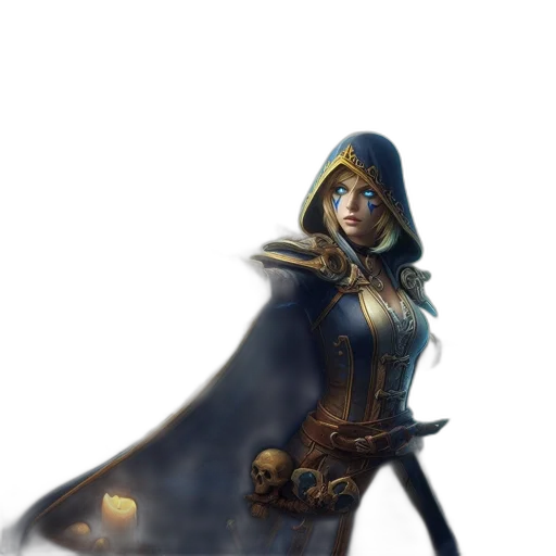 staff, sword, dress, weapon, concept art, fantasy art, 3d render, pixel art transparent PNG cut-out