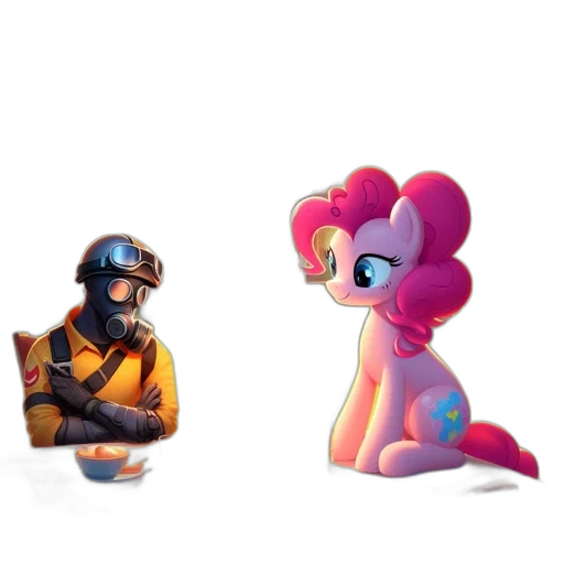 robot, concept art, pixel art, cyberpunk, fantasy art, outer space, pastel, colorful transparent PNG cut-out