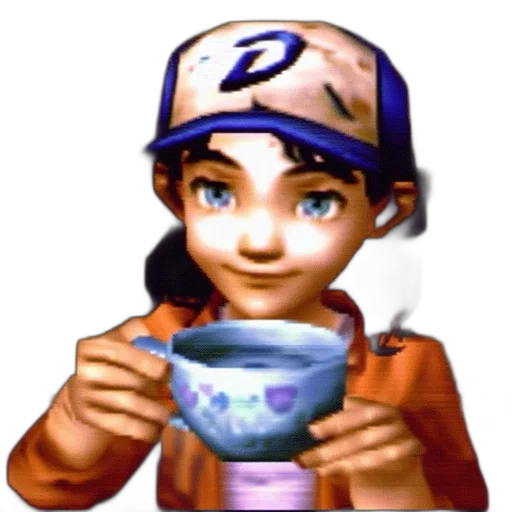 food, hat, pixel art, vaporwave, 3d render, photorealistic, animated, figure transparent PNG cut-out