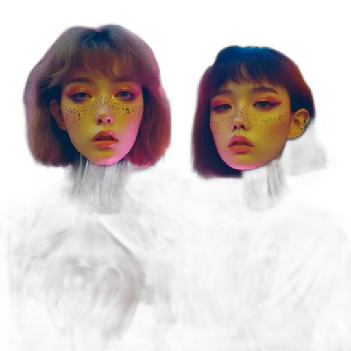 face, mask, creature, robot, photorealistic, oil painting, watercolor, concept art transparent PNG cut-out