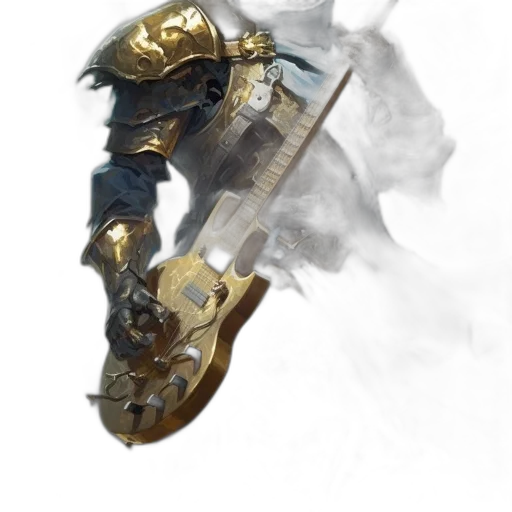 sword, weapon, mask, dragon, concept art, fantasy art, 3d render, photorealistic transparent PNG cut-out
