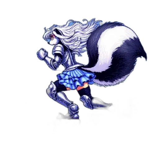 animal, creature, staff, weapon, concept art, pixel art, fantasy art, watercolor transparent PNG cut-out