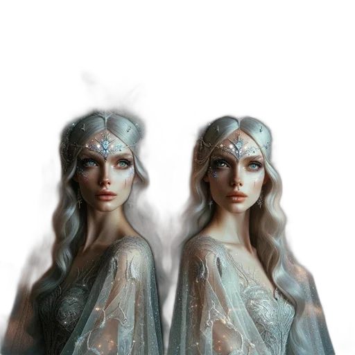 crown, fantasy art, concept art, 3d render, photorealistic, pastel, blue, dark transparent PNG cut-out