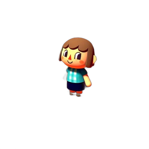 dress, staff, face, animal, pixel art, 3d render, concept art, cartoon transparent PNG cut-out