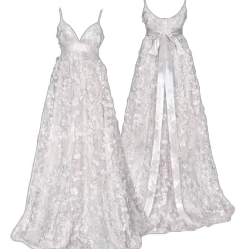 dress, monochrome, pastel, two, elegant, white, lace, dresses transparent PNG cut-out