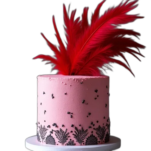 hat, crown, 3d render, pink transparent PNG cut-out