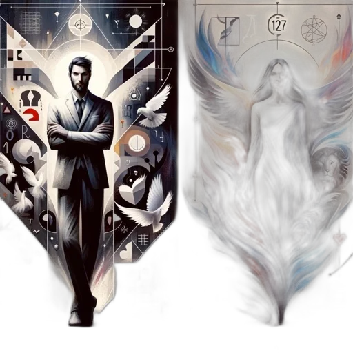 concept art, fantasy art, comic book art, cyberpunk, outer space, monochrome, two, contrasting transparent PNG cut-out