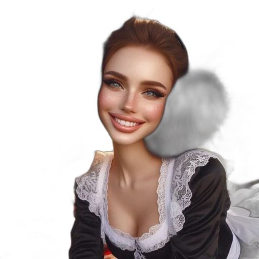 face, dress, robot, mask, photorealistic, oil painting, fantasy art, 3d render transparent PNG cut-out
