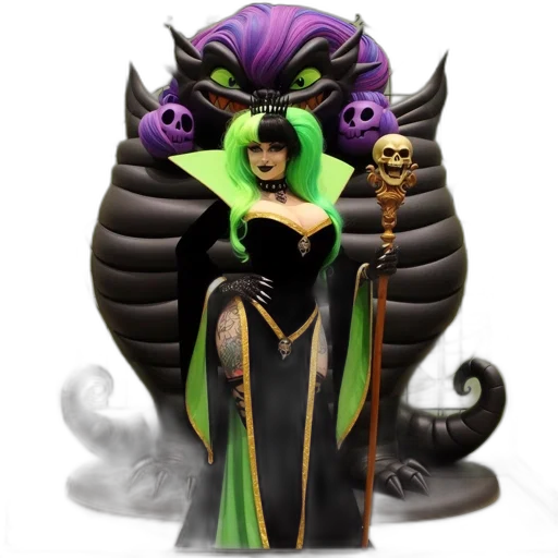 staff, dragon, fantasy art, concept art, 3d render, pixel art, woman, cosplays transparent PNG cut-out