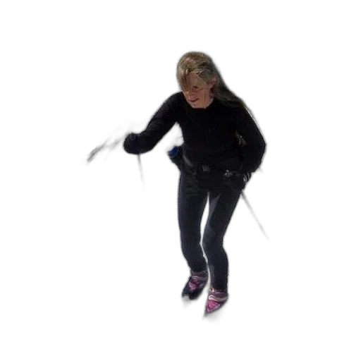 hair, staff, creature, jacket transparent PNG cut-out