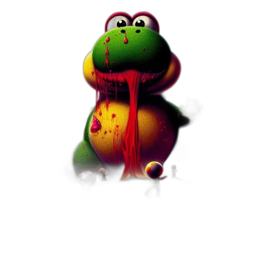 creature, animal, staff, food, concept art, 3d render, photorealistic, pixel art transparent PNG cut-out