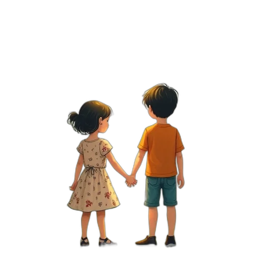 dress, robot, umbrella, watercolor, concept art, pixel art, oil painting, rain transparent PNG cut-out