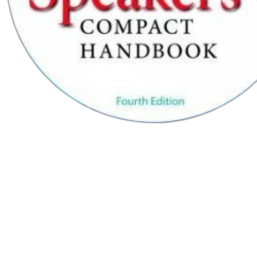 cover, speaker, compact, handbook, fourth, edition, features, modern transparent PNG cut-out