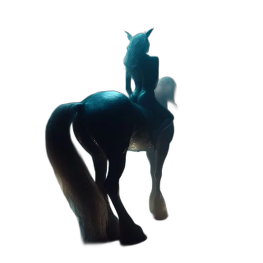 animal, creature, dress, crown, concept art, 3d render, fantasy art, vaporwave transparent PNG cut-out
