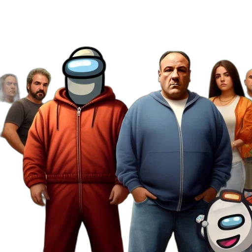 jacket, mask, concept art, pixel art, 3d render, comic book art, outer space, two transparent PNG cut-out