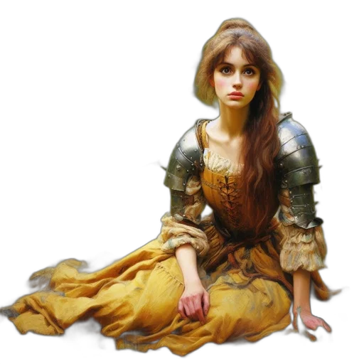 dress, jewelry, fantasy art, concept art transparent PNG cut-out