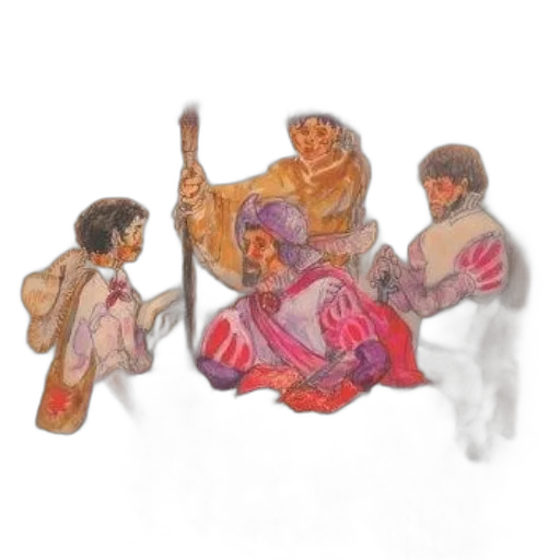 staff, umbrella, jewelry, crown, concept art, watercolor, oil painting, pencil sketch transparent PNG cut-out